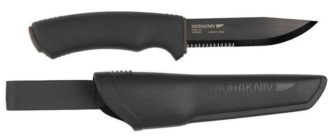 Mora Нескладной нож Morakniv Bushcraft Black SRT