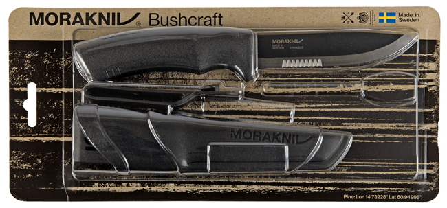 Mora Нескладной нож Morakniv Bushcraft Black SRT