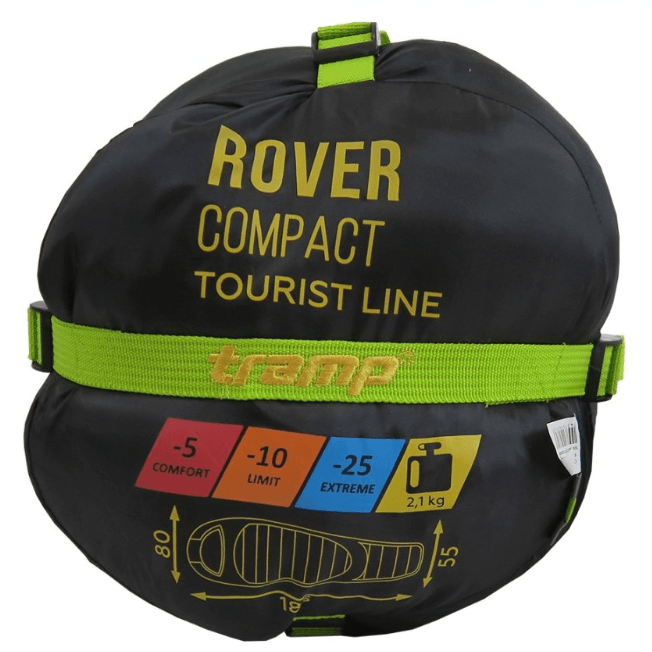 Tramp Спальный мешок левый Tramp Rover Compact (комфорт -5)