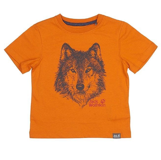 Jack Wolfskin Футболка летняя детская Jack Wolfskin Brand T Boys