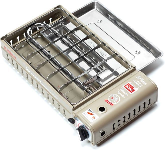 NaMilux Гриль газовый с пьезоподжигом NaMilux GM2120PS/2W