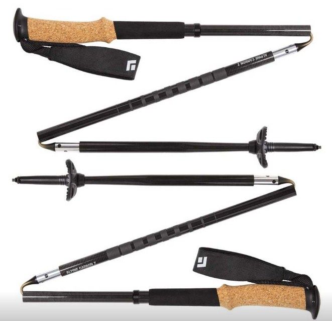 Black Diamond Прочные палки для треккинга Black Diamond Alpine Carbon Z Z-Poles