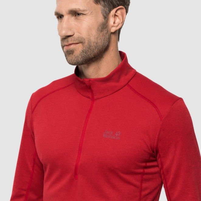 Jack Wolfskin Футболка с длинными рукавами Jack Wolfskin Sky Range Halfzip M