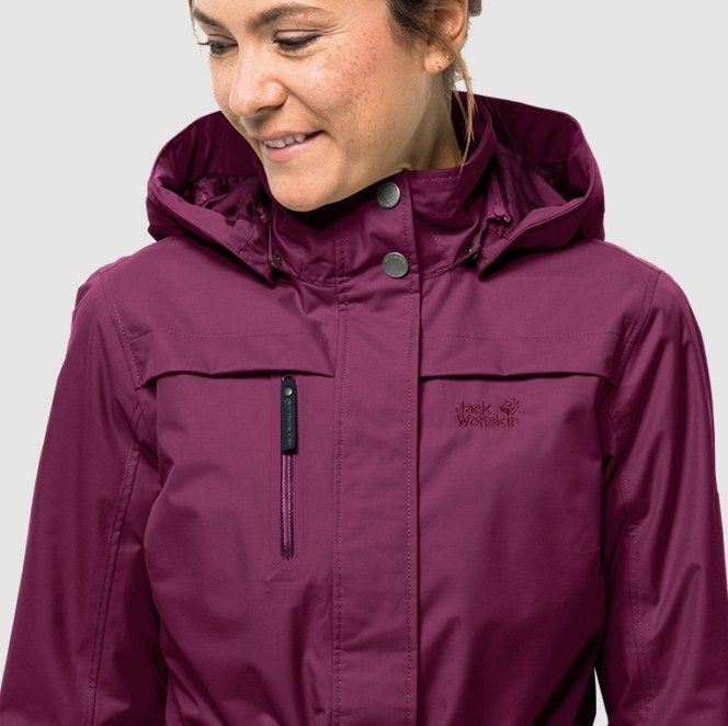 Jack Wolfskin Парка женская с мембранной Jack Wolfskin Kimberley Parka Women