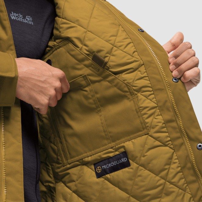 Jack Wolfskin Мужская стильная куртка Jack Wolfskin Point Barrow