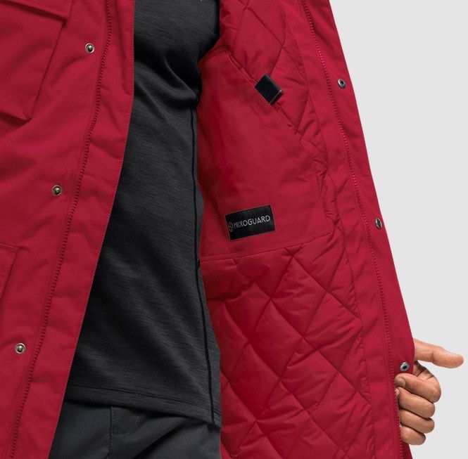 Jack Wolfskin Аляска с синтетическим утеплителем мужская Jack Wolfskin Glacier Canyon Parka