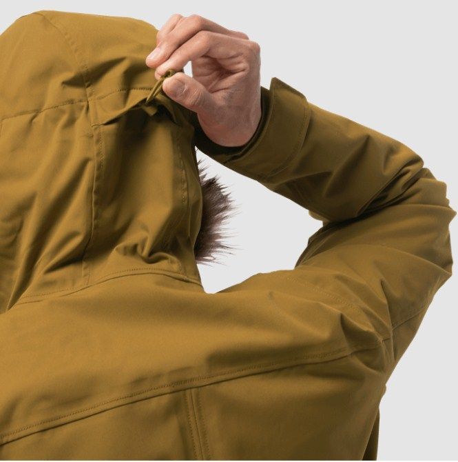 Jack Wolfskin Мужская стильная куртка Jack Wolfskin Point Barrow