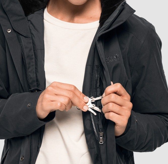 Jack Wolfskin Пальто с синтетическим утеплителем Jack Wolfskin Madison Avenue Coat