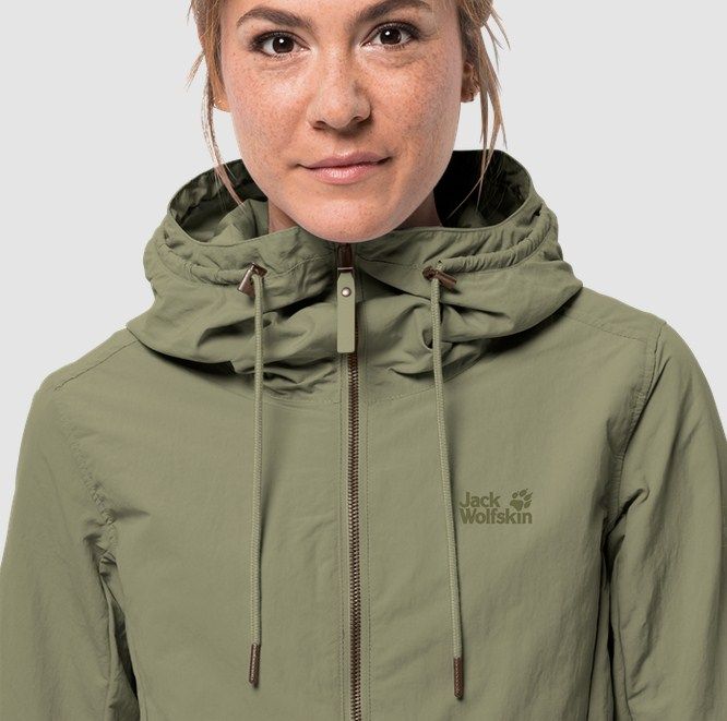 Jack Wolfskin Женская куртка с защитой от УФ излучения Jack Wolfskin Lakeside Jacket W