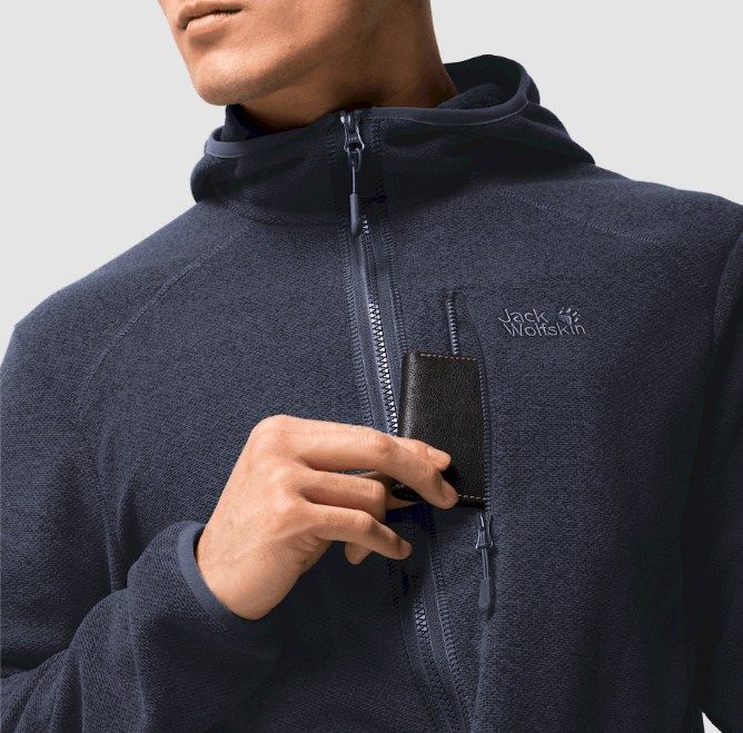 Jack Wolfskin Стильная куртка для мужчин Jack Wolfskin Skywind Hooded Jacket M