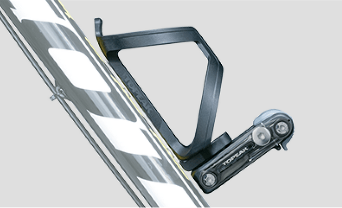 TOPEAK Адаптер флягодержателя с мультитулом для велосипеда Topeak Ninja T Mountain
