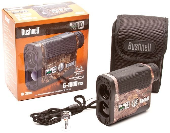BUSHNELL Надежный лазерный дальномер Bushnell Scout DX 1000