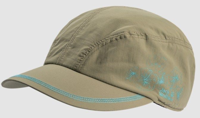 Jack Wolfskin Легкая кепка для женщин Jack Wolfskin Supplex Hibiscus Cap Women