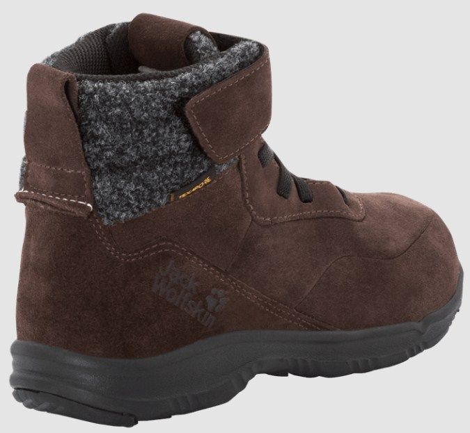 Jack Wolfskin Детские ботинки для путешествий Jack Wolfskin City Bug Texapore Mid K