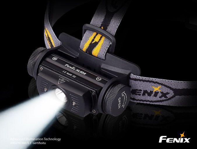 Fenix Fenix - Туристический налобный фонарик HL60RDY Cree XM-L2 U2