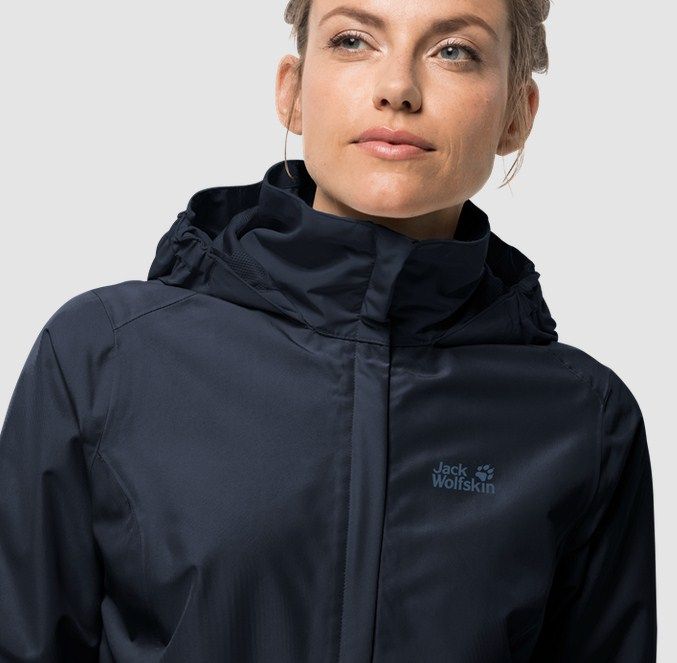 Jack Wolfskin Водонепроницаемая куртка для женщин Jack Wolfskin Stormy Point Jacket W