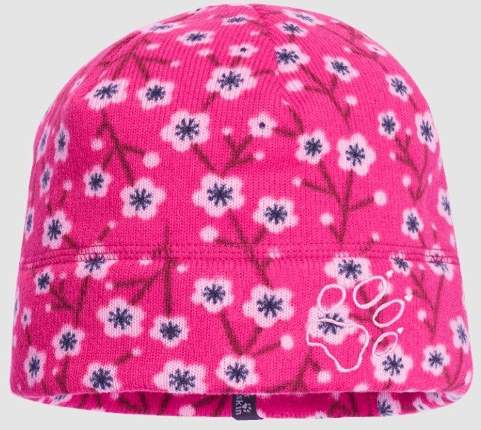 Jack Wolfskin Теплая шапка Jack Wolfskin Print Cap Kids