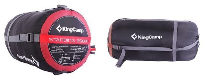 KingCamp Туристический спальник комфорт King Camp Standing 250M ( +8)
