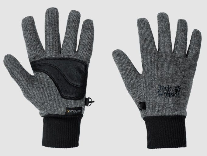 Jack Wolfskin Перчатки из флиса Jack Wolfskin Stormlock Knit Glove