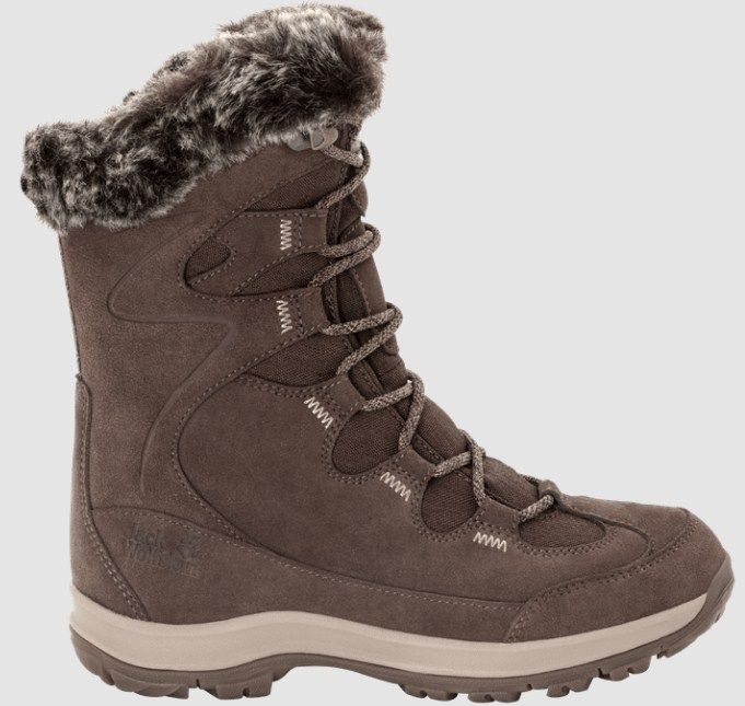 Jack Wolfskin Ультрамодные зимние ботинки Jack Wolfskin Glacier Bay Texapore High W