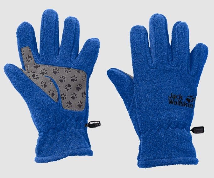 Jack Wolfskin Перчатки теплые для детей Jack Wolfskin Fleece Glove Kids