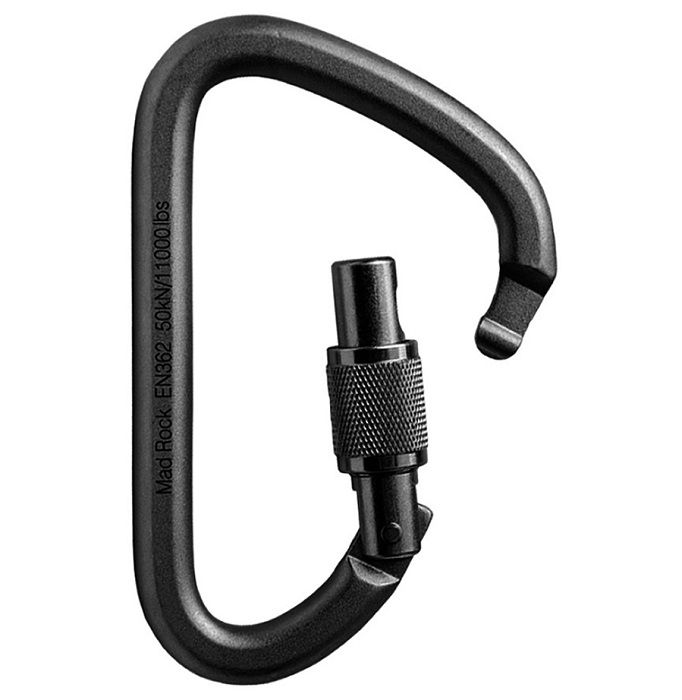 Mad Rock Прочный карабин с муфтой Mad Rock XL Steel Twist Lock