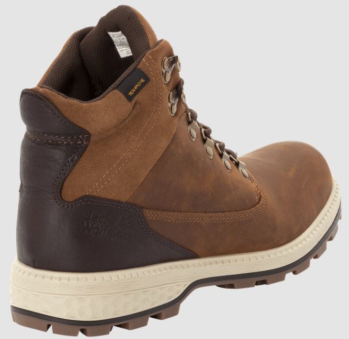 Jack Wolfskin Мужские стильные ботинки Jack Wolfskin Jack Texapore Mid M