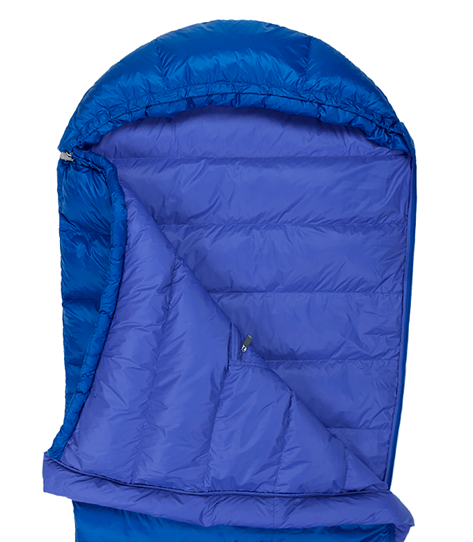 Sivera Пуховый спальный мешок с правой молнией Sivera Вежа -1 (комфорт +4С) 2022