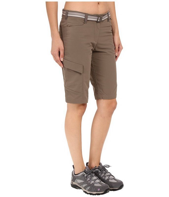 Jack Wolfskin Легкие женские шорты Jack Wolfskin CANVAS CARGO SHORTS W