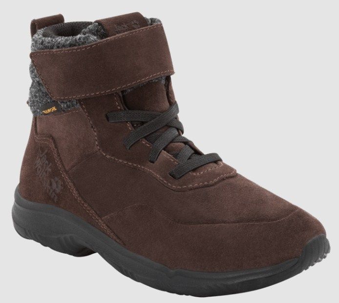 Jack Wolfskin Детские ботинки для путешествий Jack Wolfskin City Bug Texapore Mid K