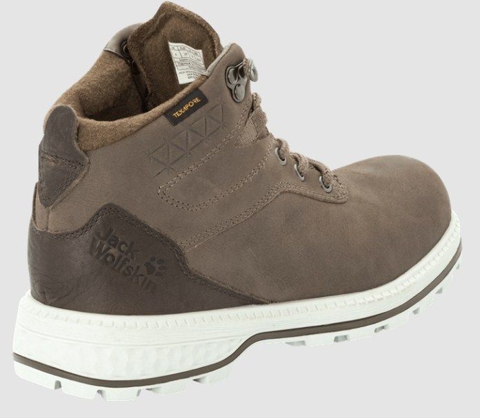 Jack Wolfskin Кожаные ботинки Jack Wolfskin Jack Ride Texapore Mid W