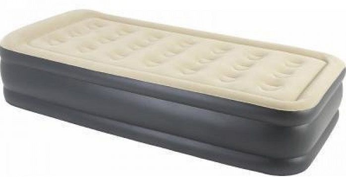 Relax Кровать надувная со встроенным электро насосом Relax High Raised Luxe Air Bed Twin 196x97x47