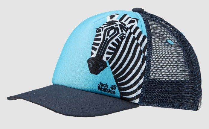 Jack Wolfskin Яркая кепка Jack Wolfskin Animal Mesh Cap Kids