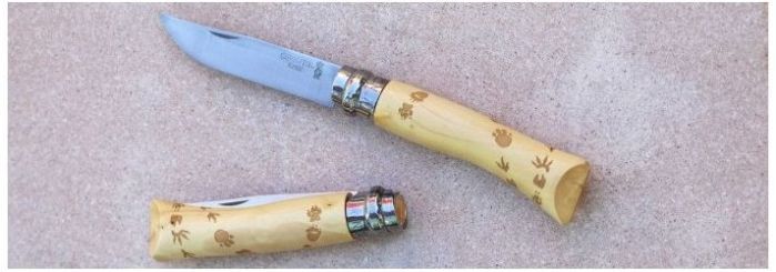 Opinel Нож самшитовый Opinel Nature VRI №7