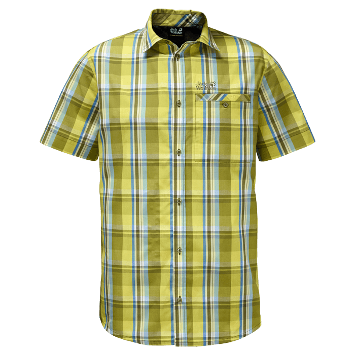 Jack Wolfskin Летняя мужская рубашка Jack Wolfskin Fairford Shirt Men