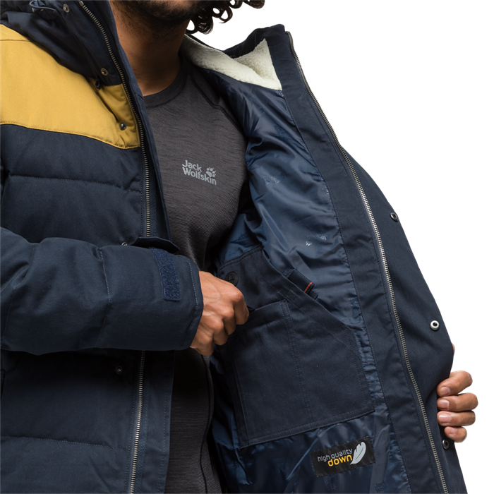 Jack Wolfskin Пуховик теплый мужской Jack Wolfskin Lakota Jacket