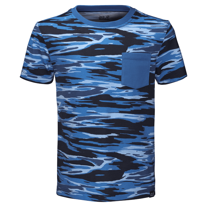 Jack Wolfskin Легкая футболка для мальчика Jack Wolfskin COASTAL WAVE T BOYS