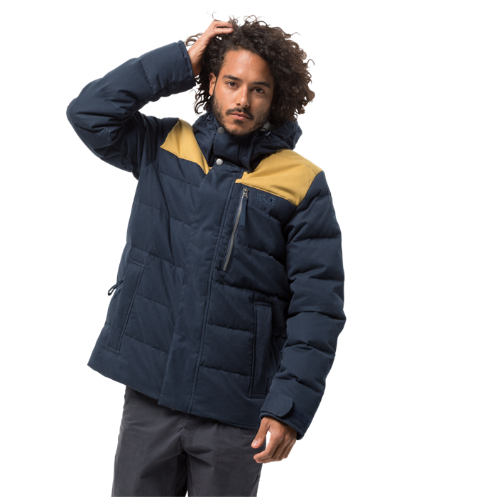 Jack Wolfskin Пуховик теплый мужской Jack Wolfskin Lakota Jacket