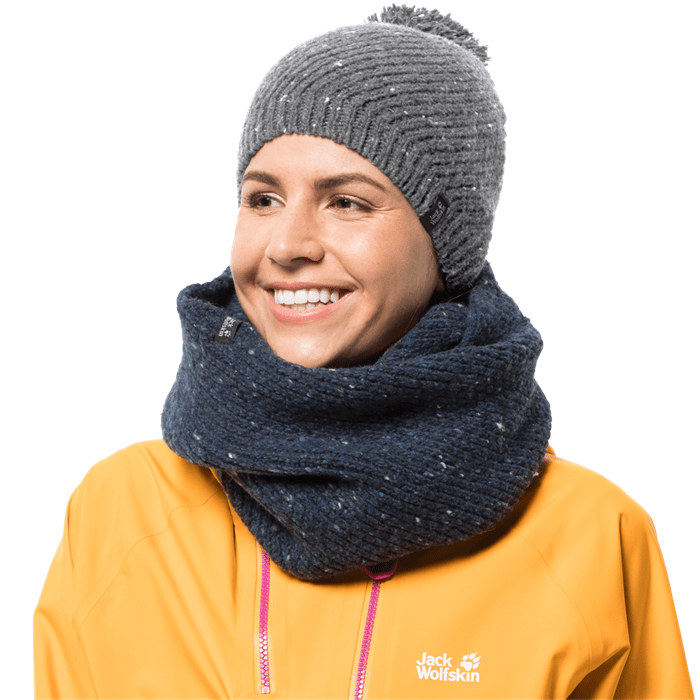 Jack Wolfskin Шапка стильная Jack Wolfskin Merino Cap Women