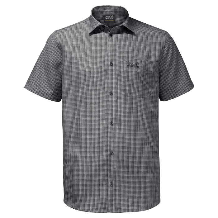 Jack Wolfskin Мужская летняя рубашка Jack Wolfskin EL DORADO SHIRT MEN