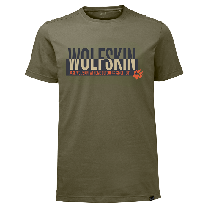 Jack Wolfskin Удобная футболка Jack Wolfskin Slogan T Men