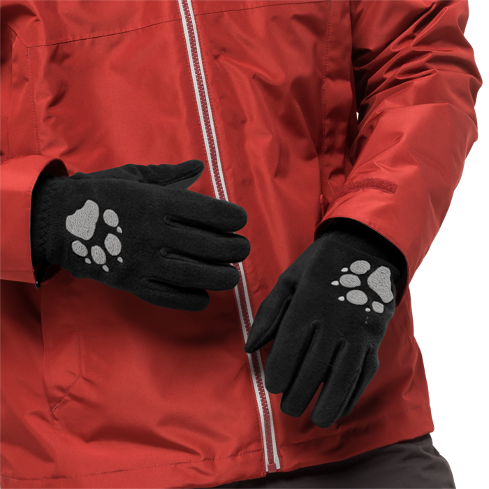 Jack Wolfskin Перчатки теплые флисовые Jack Wolfskin Paw Gloves