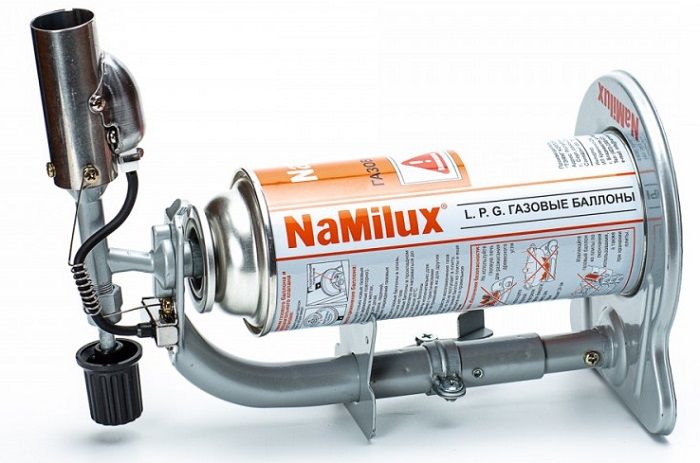 NaMilux Горелка газовая с подставкой NaMilux NA-191SP (NA-176SP)