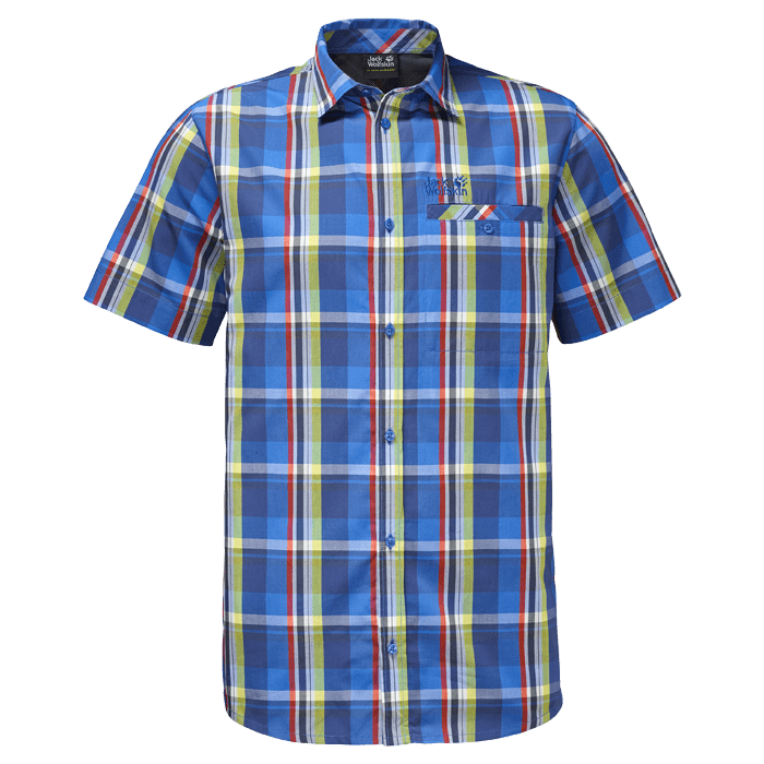 Jack Wolfskin Летняя мужская рубашка Jack Wolfskin Fairford Shirt Men