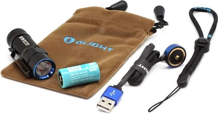 Olight Качественный перезаряжаемый фонарь Olight S1R Baton NW