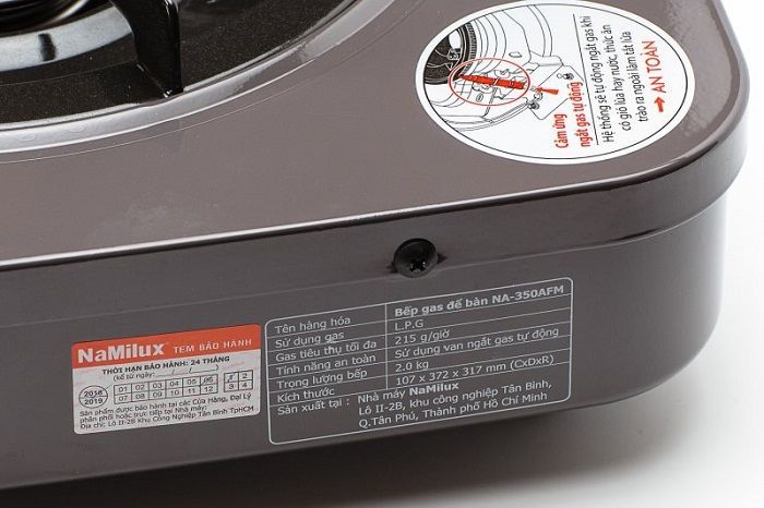 NaMilux Газовая плита NaMilux NA-350AFM