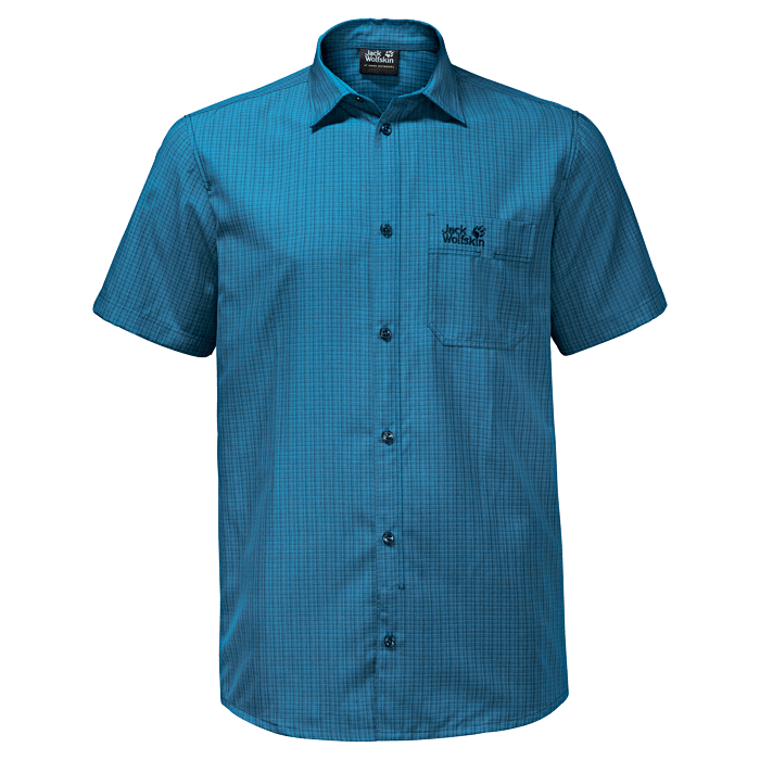 Jack Wolfskin Мужская летняя рубашка Jack Wolfskin EL DORADO SHIRT MEN