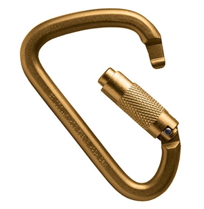 Mad Rock Карабин образный с муфтой Mad Rock D- XL Steel Carabiner Twist