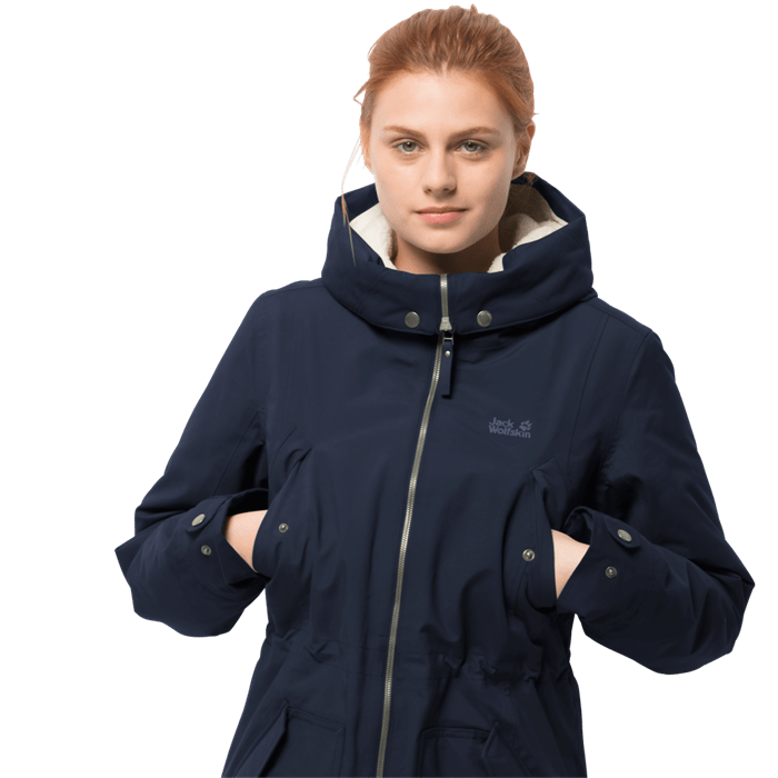 Jack Wolfskin Женская утепленная парка Jack Wolfskin Rocky Point Parka