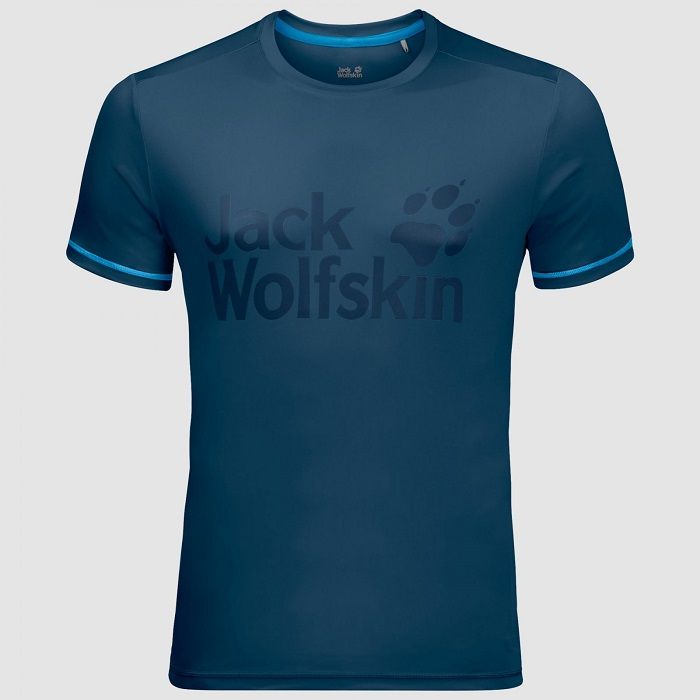 Jack Wolfskin Комфортная мужская футболка Jack Wolfskin Sierra T M